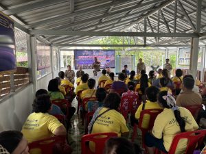 กิจกรรมประชาคมหมู่บ้านตามโครงการยุทธการพิทักษ์ไทเลย